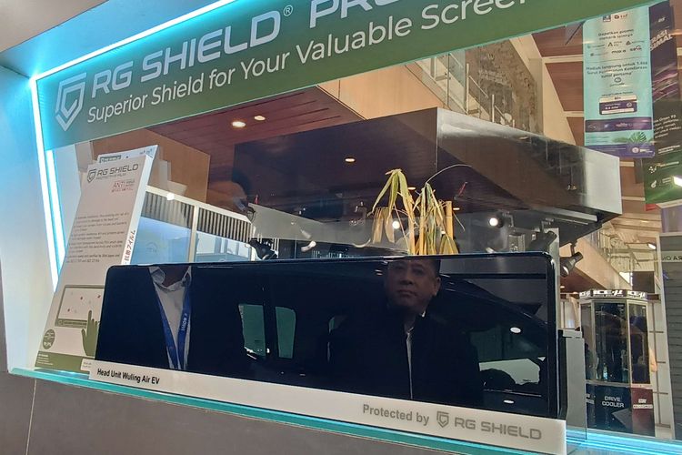 Pelindung head unit mobil listrik RG Shield Protective Film