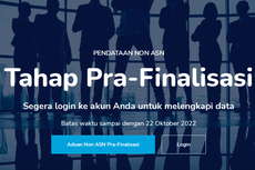 Link dan Cara Cek Hasil Prafinalisasi Pendataan Tenaga non-ASN 2022