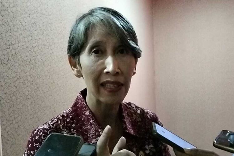 Kepala Dinas Kesehatan (Dinkes) Jawa Tengah, Yunita Dyah Suminar ditemui di Balai Kota Semarang, Rabu (24/1/2024).