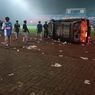 Kericuhan Usai Laga Arema FC Vs Persebaya, 4 Mobil Polisi Terbakar