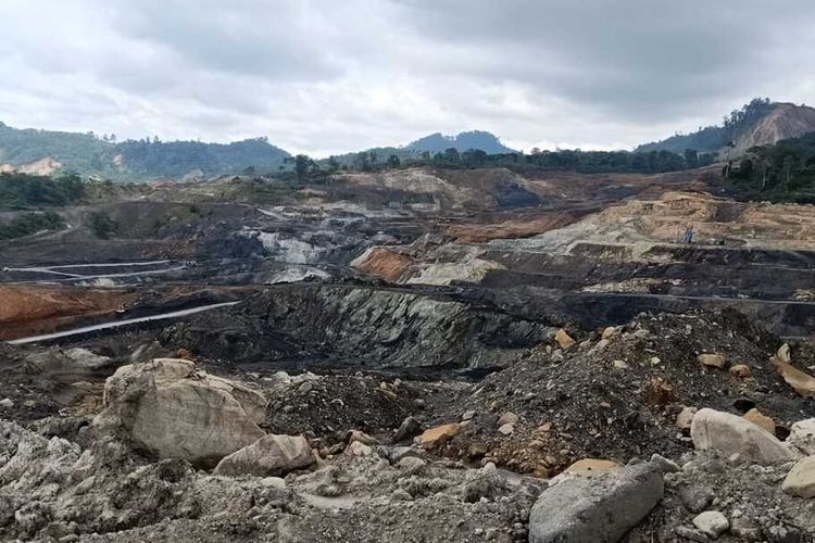 Lubang Tambang di Bengkulu yang tidak dilakukan reklamasi