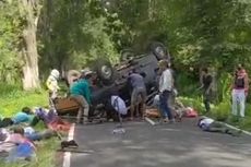 Kecelakaan Maut Pikap Terbalik di Bondowoso, Angkut 27 Orang hingga Sopir Tak Miliki SIM