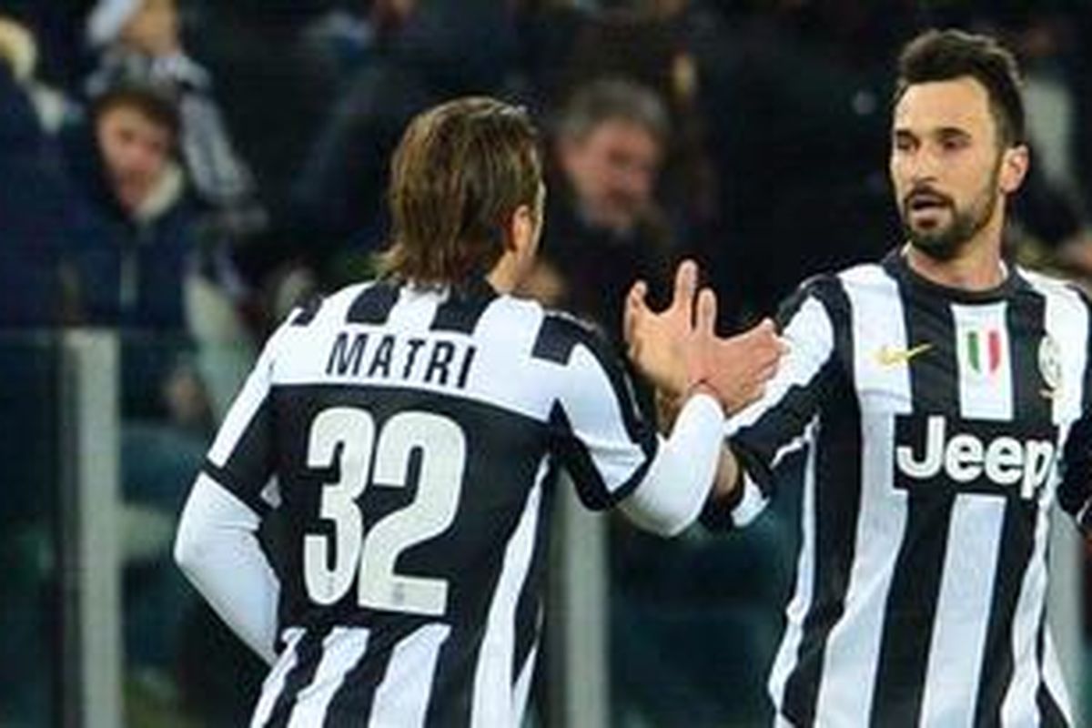 Duet penyerang Juventus dari Montenegro, Mirko Vucinic, dan dari Italia, Alessandro Matri, yang harus diwaspadai oleh Pelatih AS Roma, Aurelio Andreazzoli. 