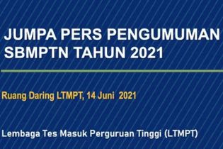 Sebanyak 63 Peserta Difabel Lolos SBMPTN 2021