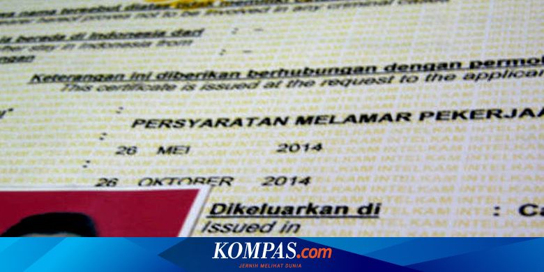 Dokumen yang Perlu Disiapkan untuk Membuat SKCK 2024, Bisa Diajukan secara Online dan Offline
