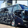 Bus Baru AHHA PS Pati FC, Langsung Dirombak Kabinnya