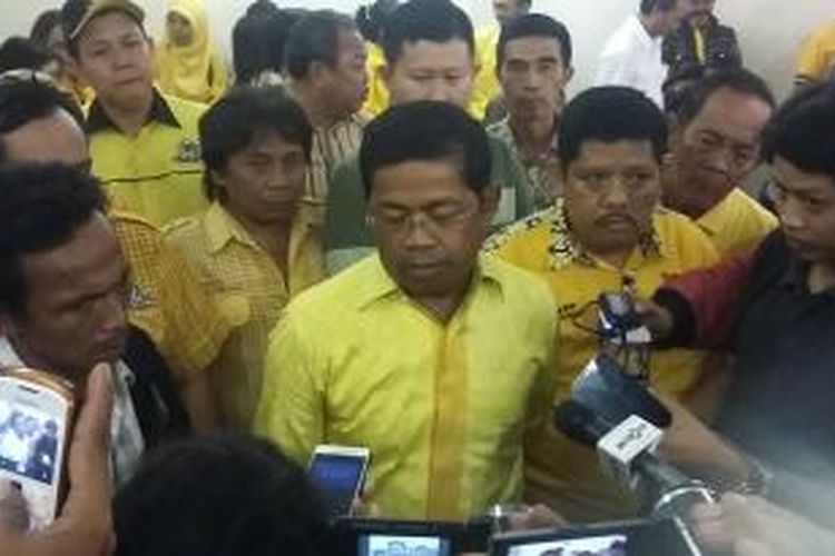 Sekretaris Jenderal Partai Golkar versi Munas Bali, Idrus Marham, saat ditemui di Kantor DPD Golkar DKI Jakarta, Rabu (27/5/2015).