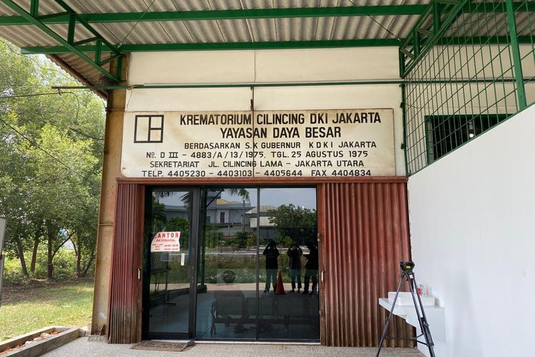 Krematorium Cilincing, Jakarta Utara disebut akan menjadi tempat kremasi satu keluarga yang meninggal misterius di Kalideres, Jakarta Barat. 
