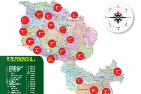 Dalam Sehari, 22 Warga Ciamis Terkonfirmasi Positif Covid-19