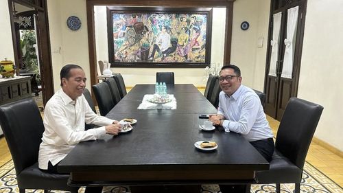 Ketemuan di Solo, Ridwan Kamil: Pak Jokowi Dukung, Beri Izin ProJo Deklarasi