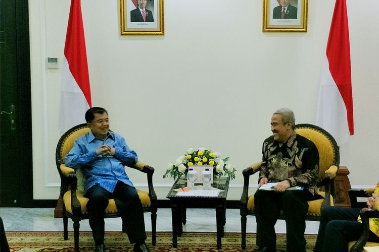 Wapres Jusuf Kalla bertemu DPP REI