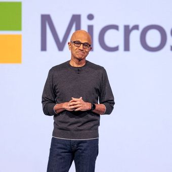 Bos Microsoft, Satya Nadella. 