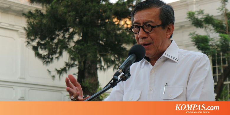 Usai Pamit 22 Hari Lalu, Yasonna Laoly Kembali Jadi Menteri