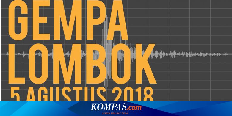 INFOGRAFIK: Gempa Lombok 5 Agustus 2018