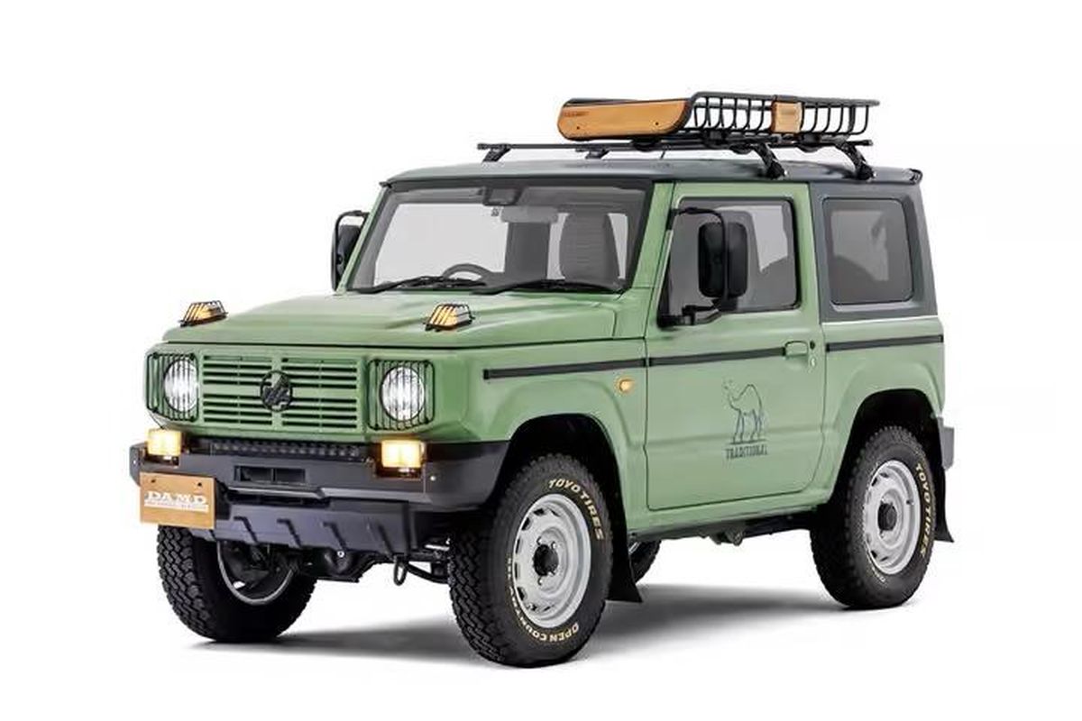 Modifikasi Suzuki Jimny jadi G-Wagen Klasik