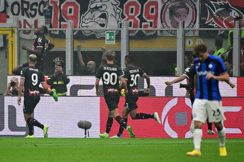Rekap Hasil Liga Italia: Drama 5 Gol Milan Vs Inter, Juventus Nyaris Tumbang