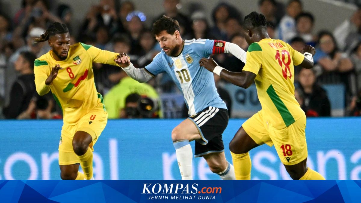 Live Skor Argentina Vs Benin 2-0: Gol Nico Paz, Operan dari Messi