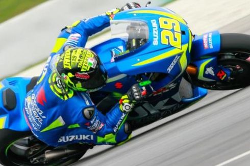 Andrea Iannone Paling Cepat pada Hari Kedua Tes di Sepang