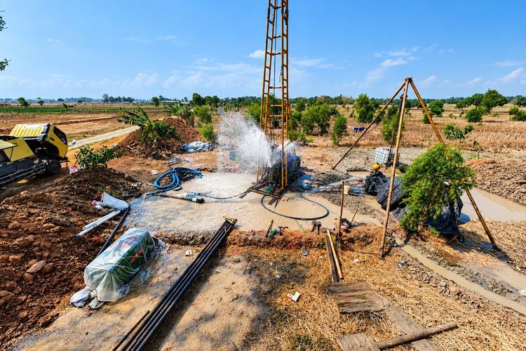 Antisipasi Kekeringan, 53 Jaringan Irigasi Air Tanah Dibangun di Indramayu
