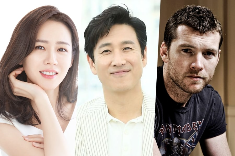 (Dari kiri) Son Ye Jin, Lee Sun Gyun dan Sam Worthington dikabarkan akan bermain dalam film berjudul Cross.