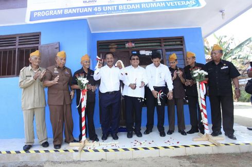 Peringati Kemerdekaan, PGN Renovasi 45 Rumah Veteran di Lampung