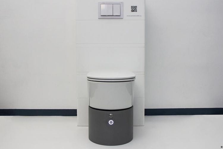 Toilet Laufen yang menggunakan teknologi Sanitation 360 untuk mengeringkan urine telah dipasang di Malmo, Swedia.