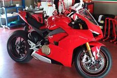 Bocoran Tampang Superbike Ducati Mesin V4