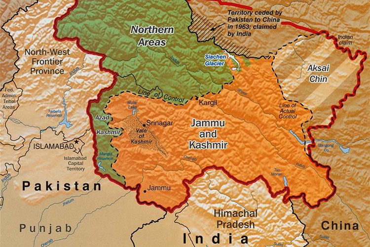 Jadi Rebutan India dan Pakistan, Ternyata Sebagian Wilayah Kashmir Milik China