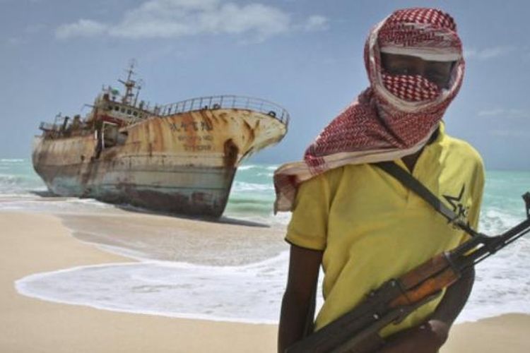 Bajak laut Somalia.
