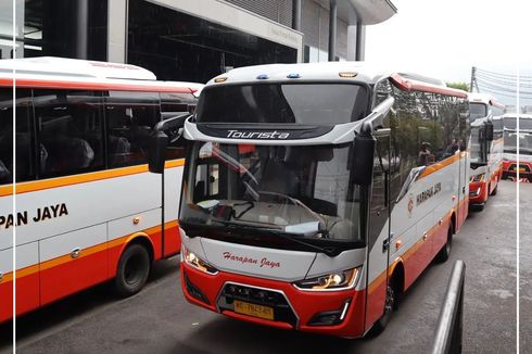 10 Bus Baru PO Harapan Jaya, Polos Tanpa Livery Kuda