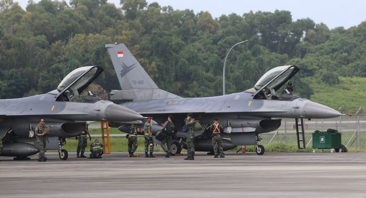 Jupiter Aerobatik Siapkan Atraksi Pesawat Udara pada Upacara Kemerdekaan di IKN