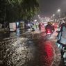 Jalan Enggano Tanjung Priok Terendam Banjir, Lalu Lintas Sempat Macet