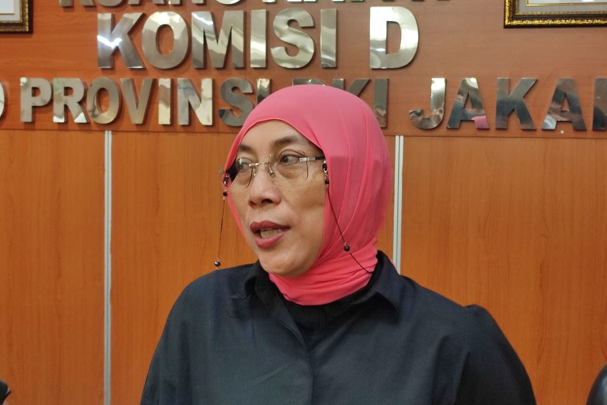 Ketua Komisi D DPRD DKI Jakarta, Ida Mahmudah di Gedung DPRD DKI, Selasa (22/8/2023).