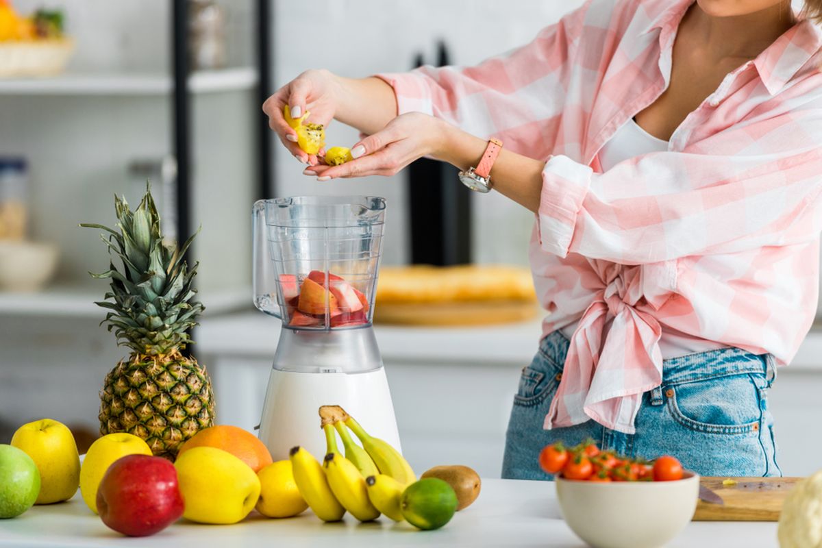 Ilustrasi menggunakan blender.