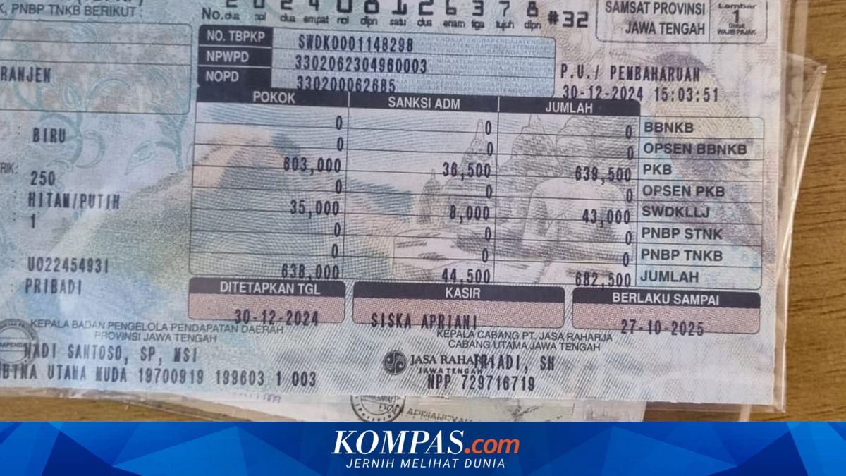 Polisi Bongkar Sindikat STNK Palsu di Pasuruan, Begini Cara Cek Dokumen Asli ~NA

Klik untuk baca: