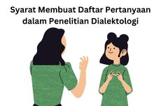 Syarat Membuat Daftar Pertanyaan dalam Penelitian Dialektologi