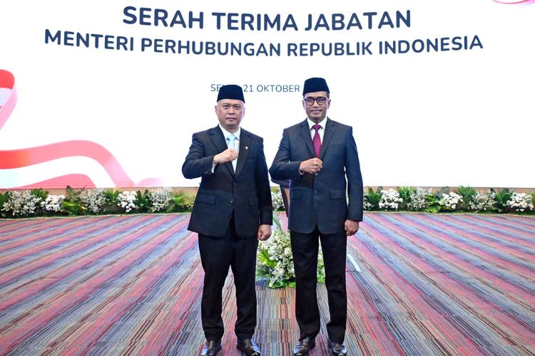 Serah terima jabatan Menteri Perhubungan 