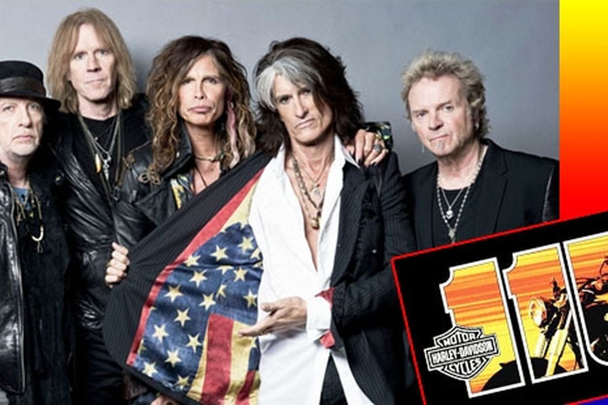 Grup musik Aerosmith siap menghibur pemilik Harley dari seluruh dunia
