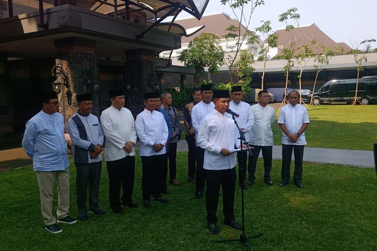 Panglima TNI Jenderal Agus Subiyanto di Menteng, Jakarta Pusat, Rabu (10/4/2024).