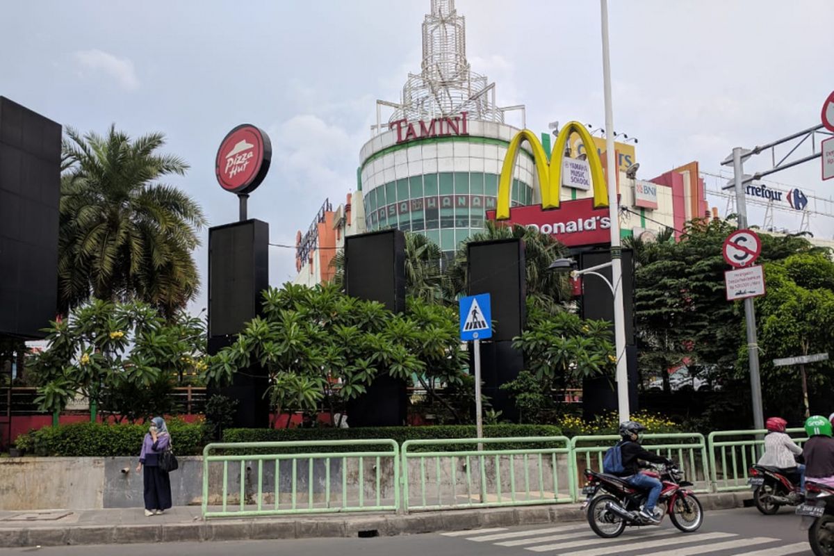 Tamini Square, Makasar, Jakarta Timur, Minggu (10/2/2019)