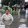 Hujan Deras Landa Medan dan Binjai, Baliho Depan Tumbang, Rumah Terendam Banjir