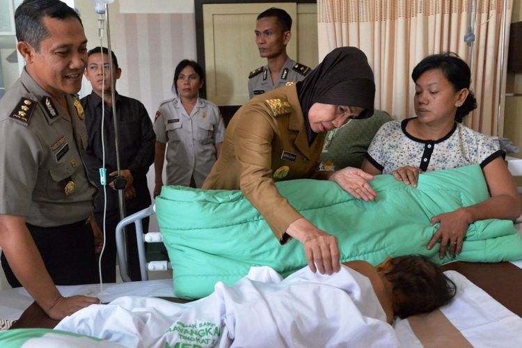 Wakil Gubernur Sumatera Utara Nurhajizah Marpaung meminta warga Sumatera Utara mendoakan Kinara, Selasa (11/4/2017)
