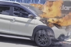 Viral, Video Suzuki XL7 Hybrid Tiba-tiba Terbakar Saat di Jalan
