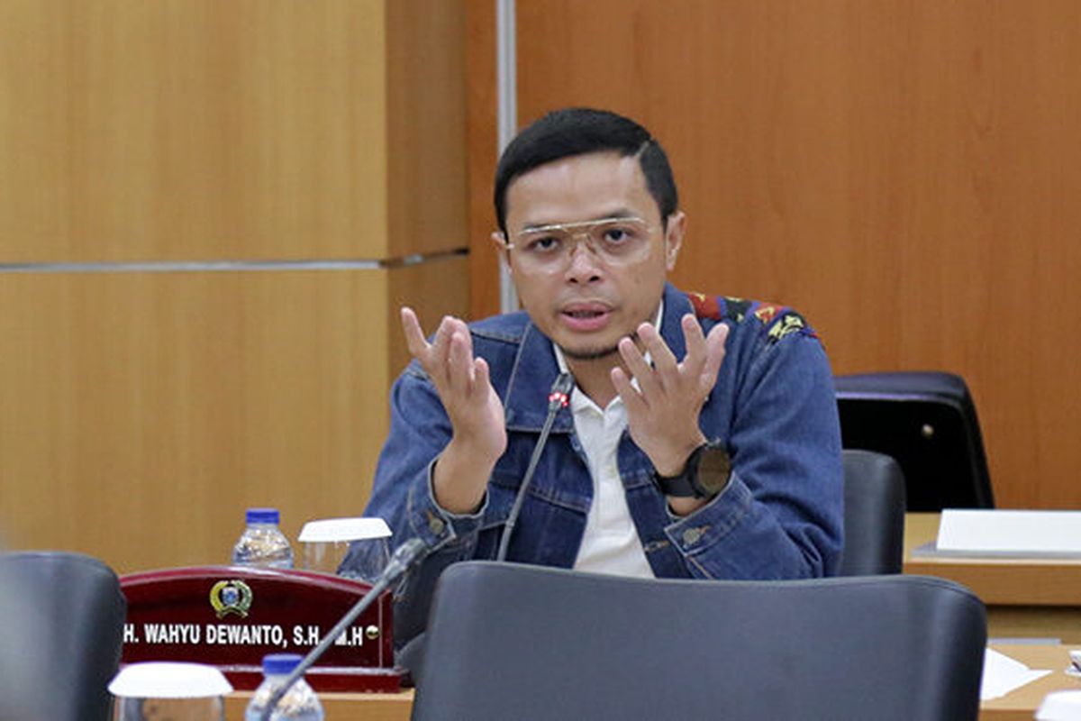 Anggota Komisi B DPRD DKI Jakarta Wahyu Dewanto.