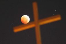 Tiga Keunikan Gerhana Bulan pada Malam Paskah