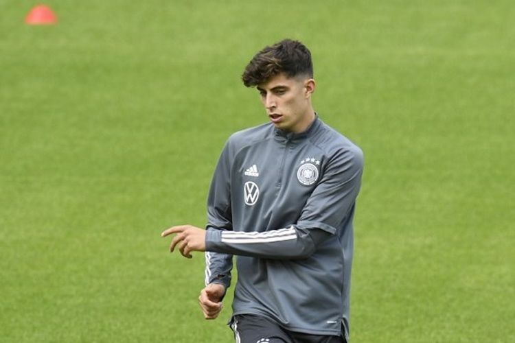 Gelandang timnas Jerman, Kai Havertz.