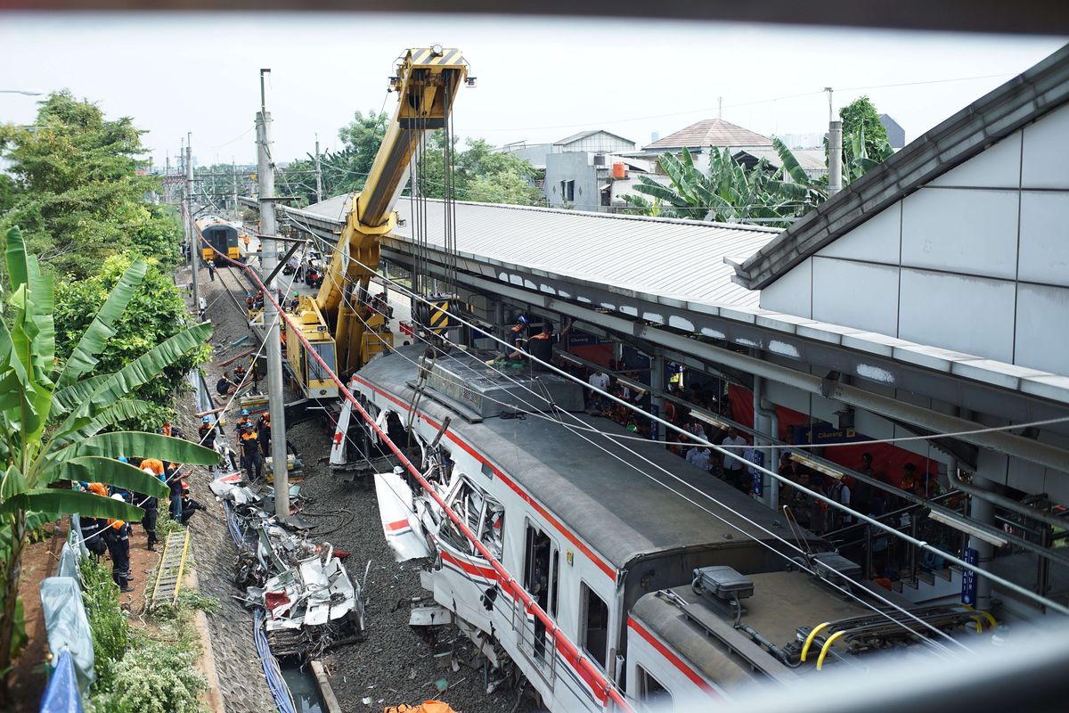 Investigasi Kecelakaan Kereta Stasiun Bekasi Timur, KNKT: Masih dalam Proses