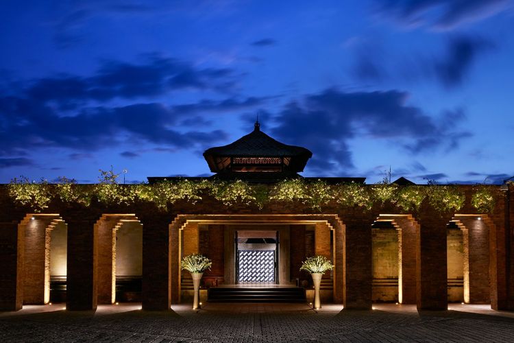 Salah satu sudut dari Mandapa, a Ritz-Carlton Reserve di Ubud, Bali.