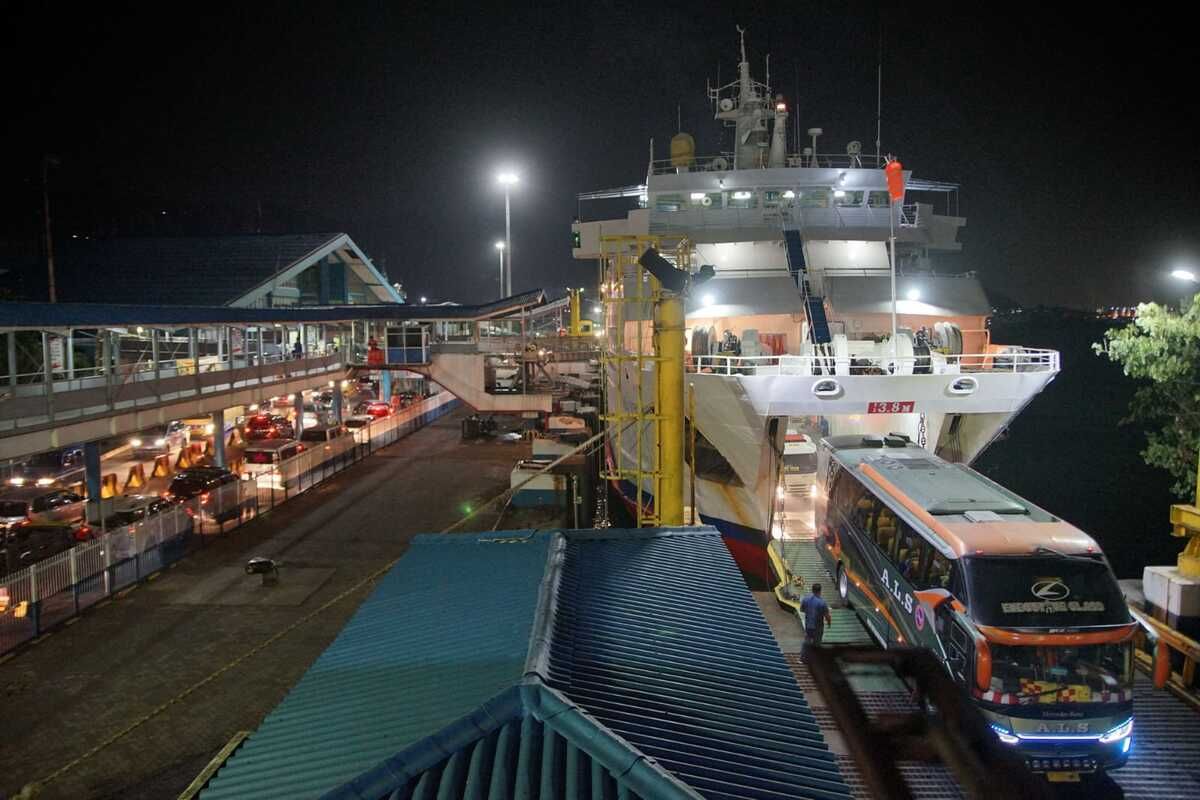 H-10 Lebaran, 32.650 Penumpang Disebrangkan ke Sumatera Via  Pelabuhan Merak