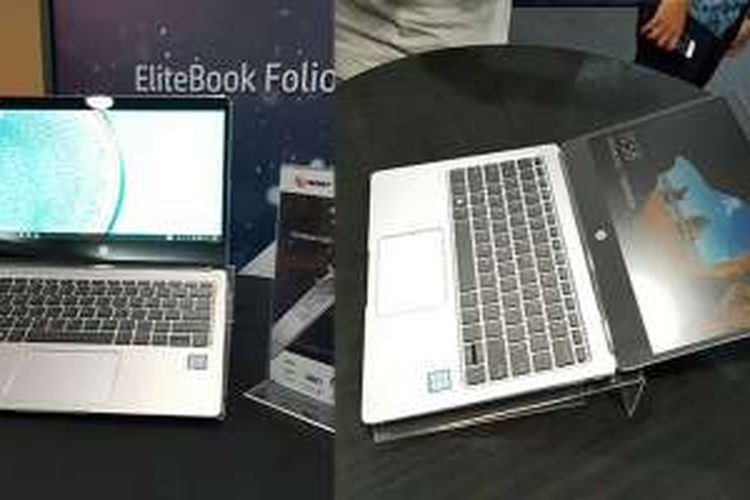 Laptop bisnis HP EliteBook Folio G1 tersedia dalam varian touch screen dan non-touch screen. Banderol harganya dipatok mulai Rp 21,5 juta.